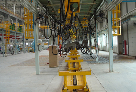 The riveting process of the riveting machine