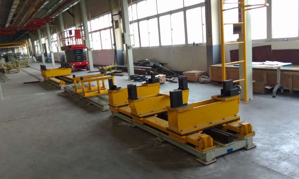 Assembly fixture for bus frame