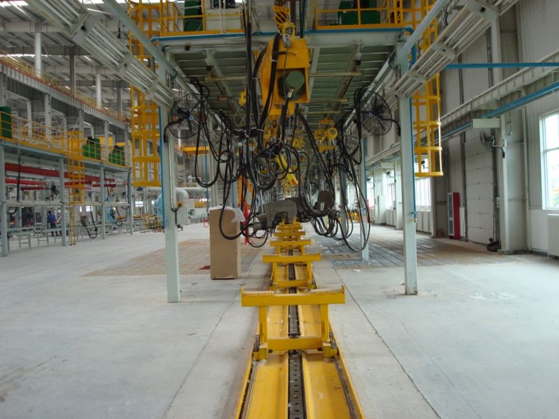 Ground Conveyor Chain for Frame Assembly (Ground Conveyor Mechanism on Frame Assembly Line)