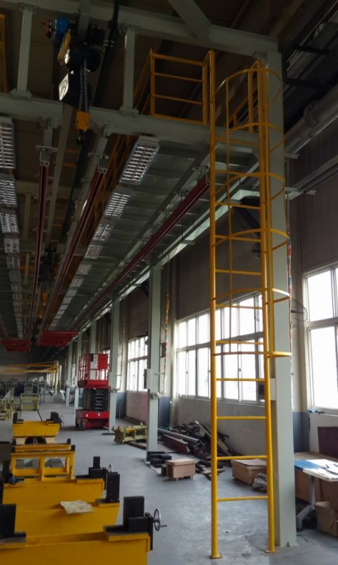 Maintenance platform ladder