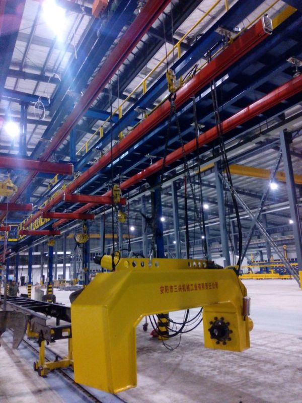 Frame assembly inner and outer width correction machine (a specialized equipment for online correction of the inner and outer widths of frame assemblies before they are taken offline)
